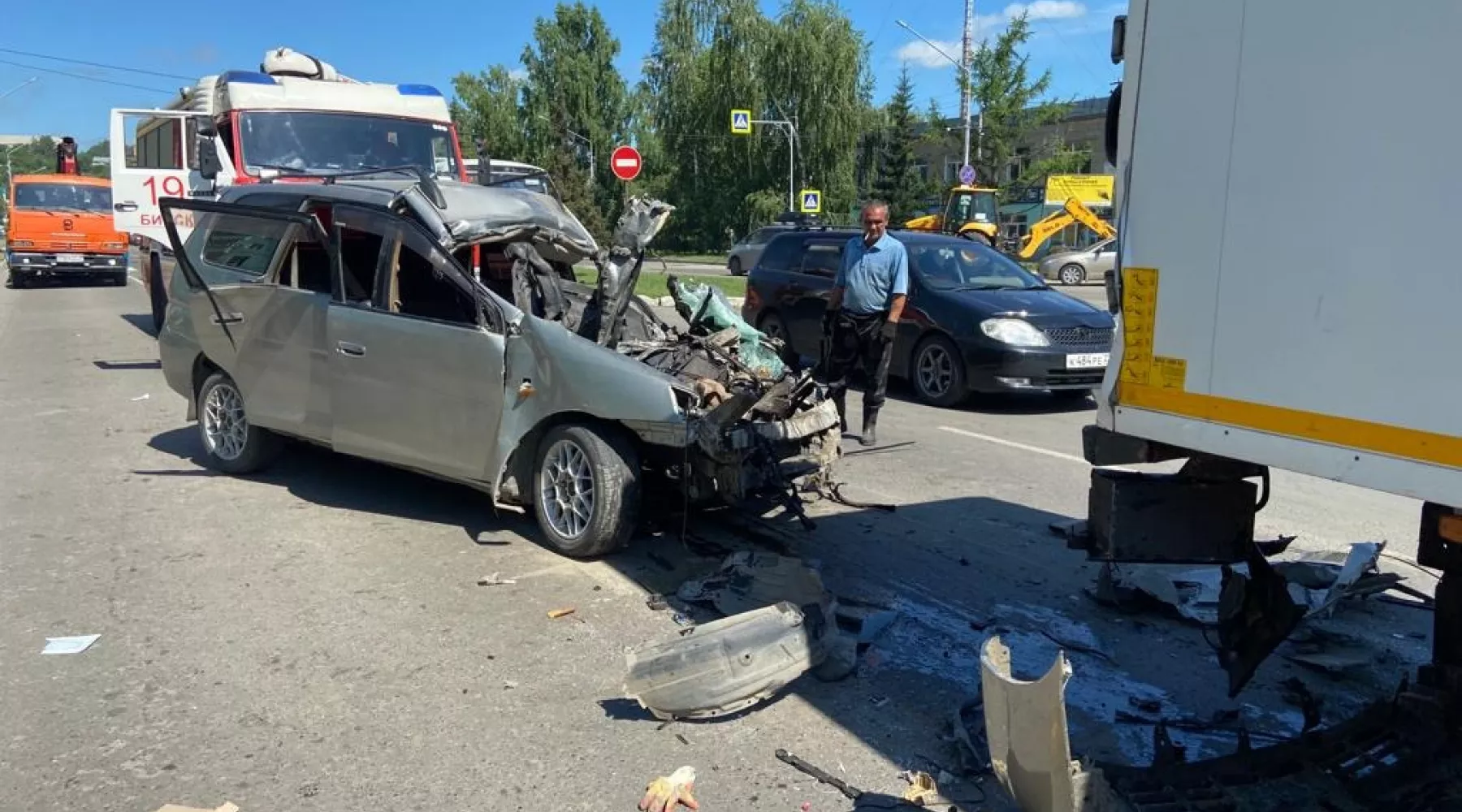 Смертельное ДТП в переулке Коммунарский