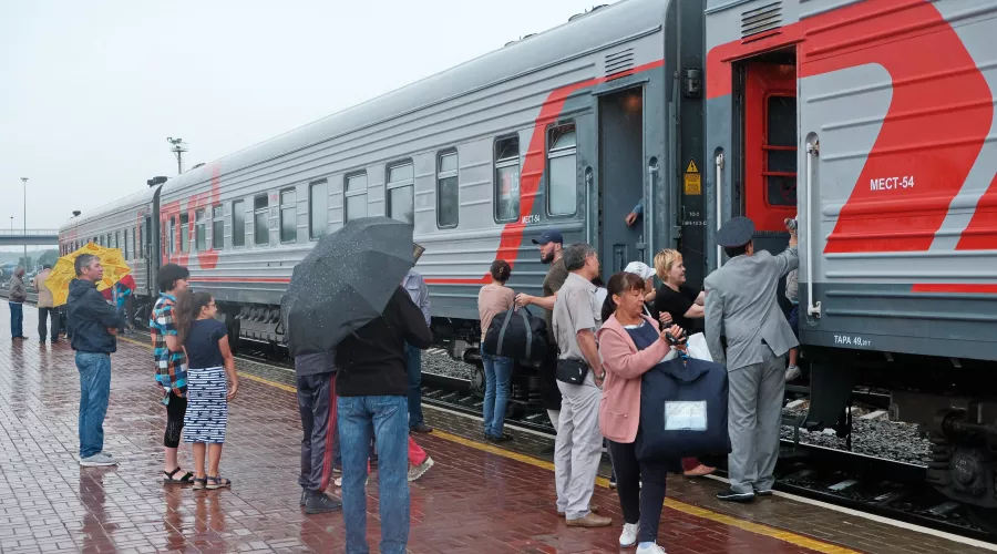 Номера верхних полок в поезде