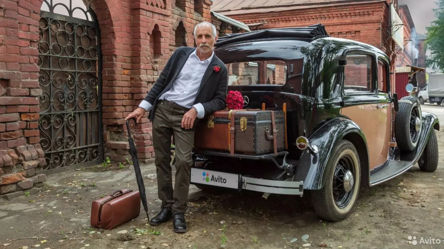 Бийчанин восстановил довоенный Mercedes-Benz 