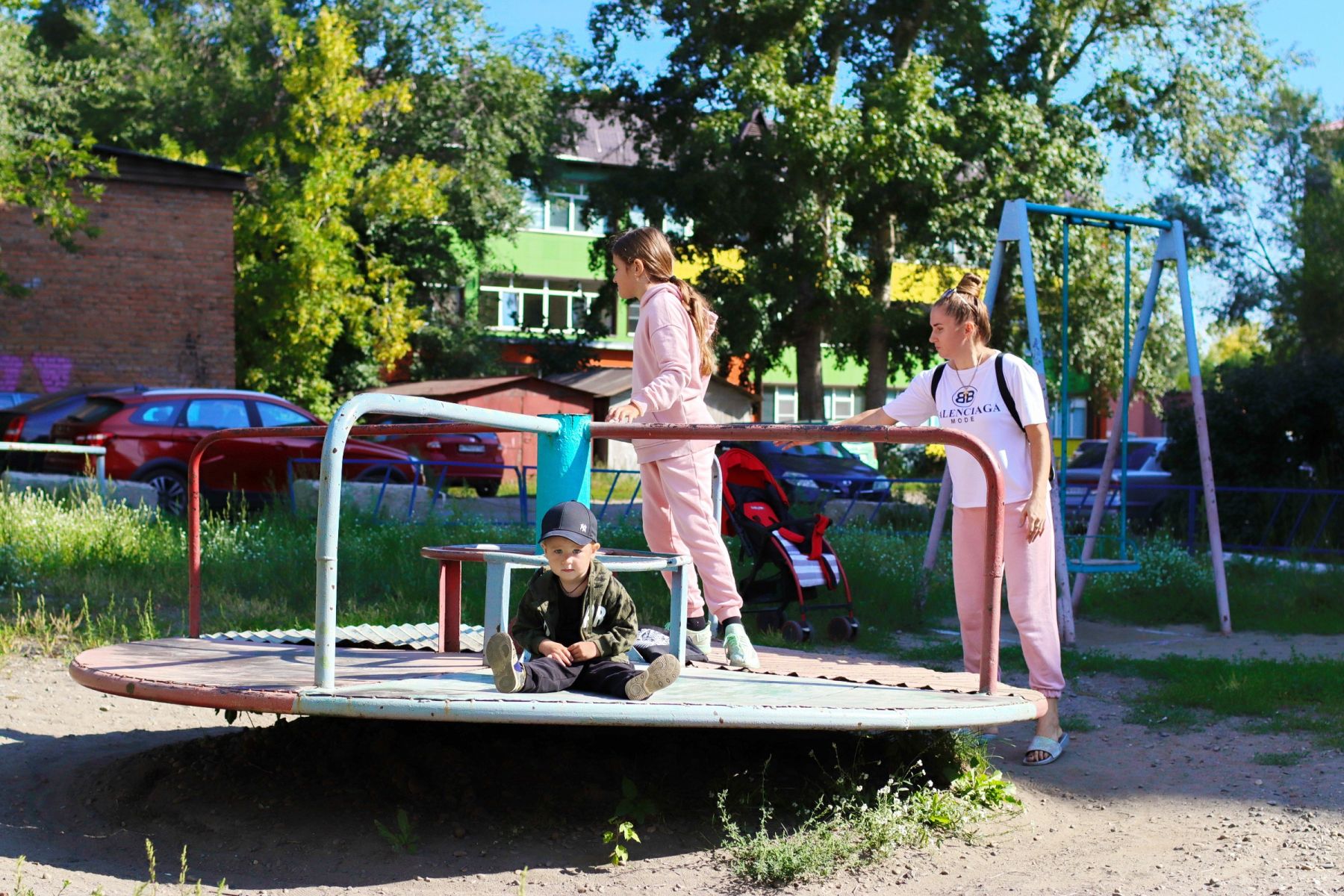 Двор на ул. Мерлина.