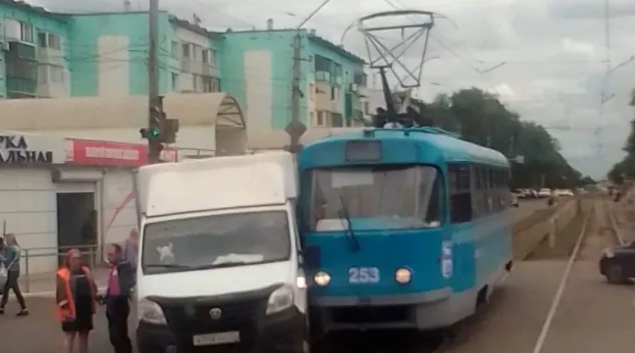 ДТП с участием московского трамвая