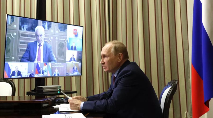 Путин, совещание