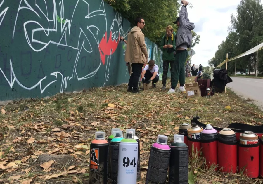 Фестиваль граффити в Бийске