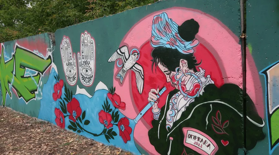 Граффити-фестиваль &quot;Пионер Фест&quot; в Бийске