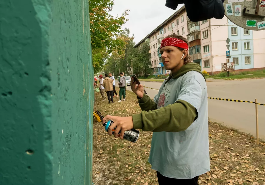 Граффити-фестиваль "Пионер Фест" в Бийске