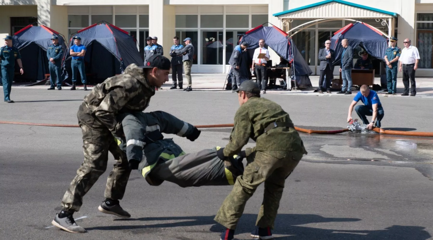 Соревнования народных дружин на &quot;Сибприбормаше&quot;