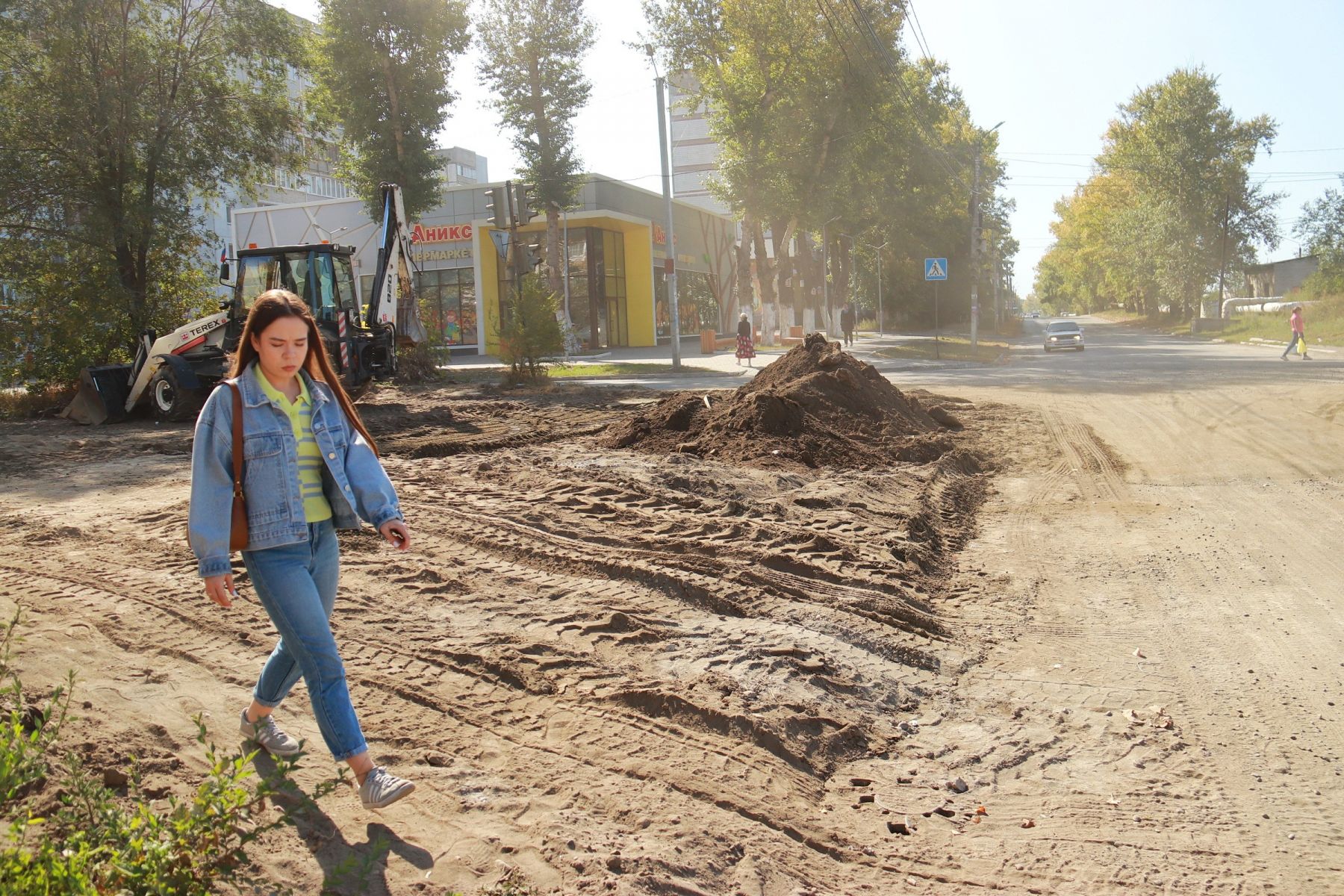 Дорожная обстановка после работ на ул. Социалистической.