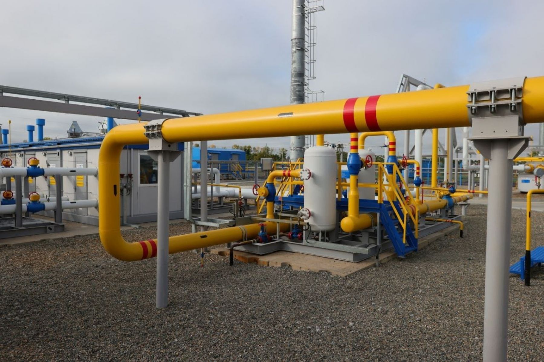 Газопровод в Ребрихе