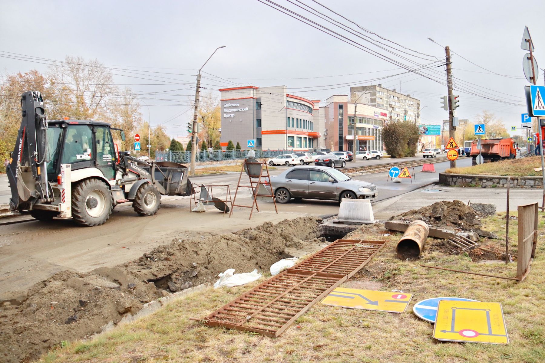 Дороги в Бийске.