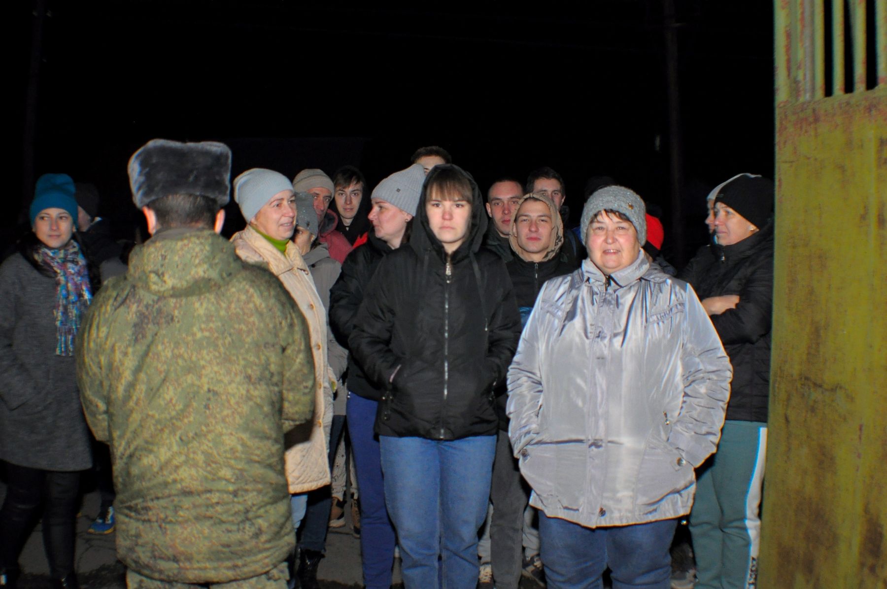 Проводы новобранцев в Бийске