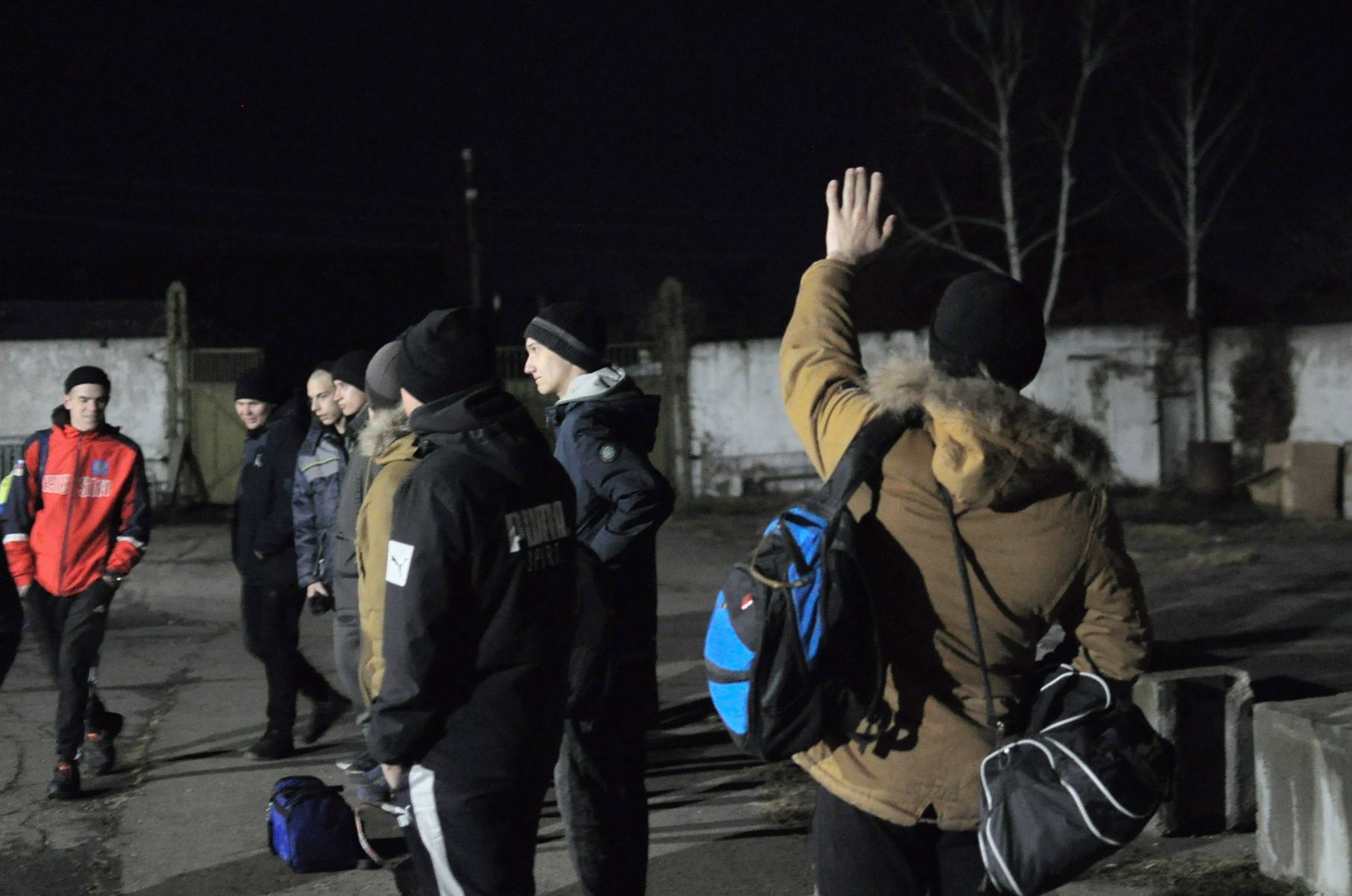 Проводы новобранцев в Бийске