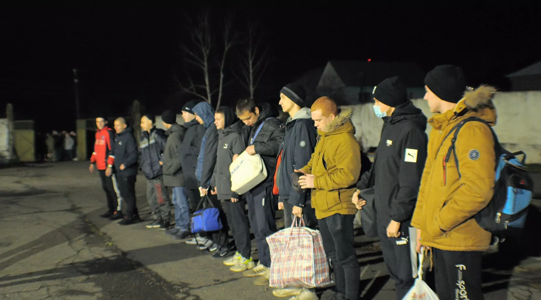 Проводы новобранцев в Бийске