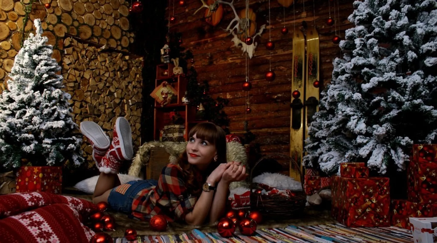 Новогодние фотосессии в студии