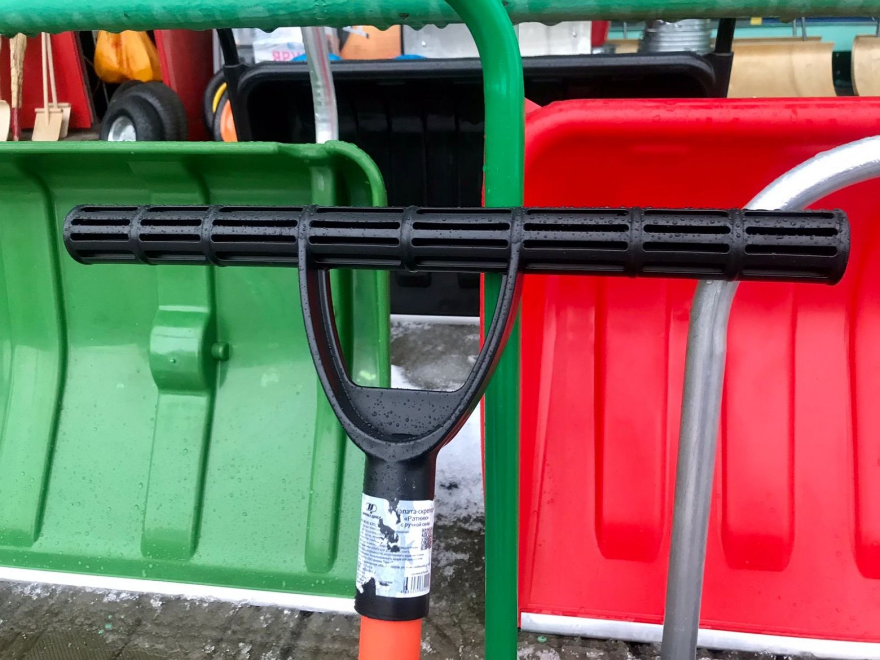 Лопата. Зима. 