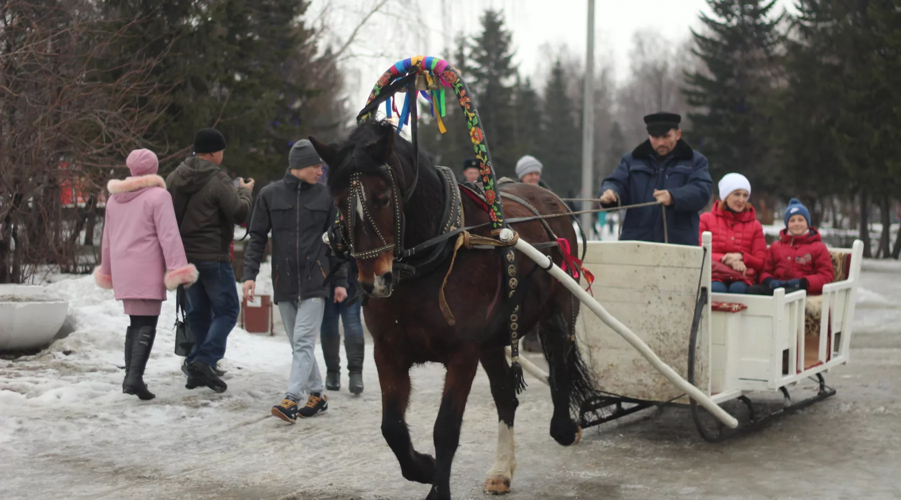 Ярмарка на Петровском бульваре.