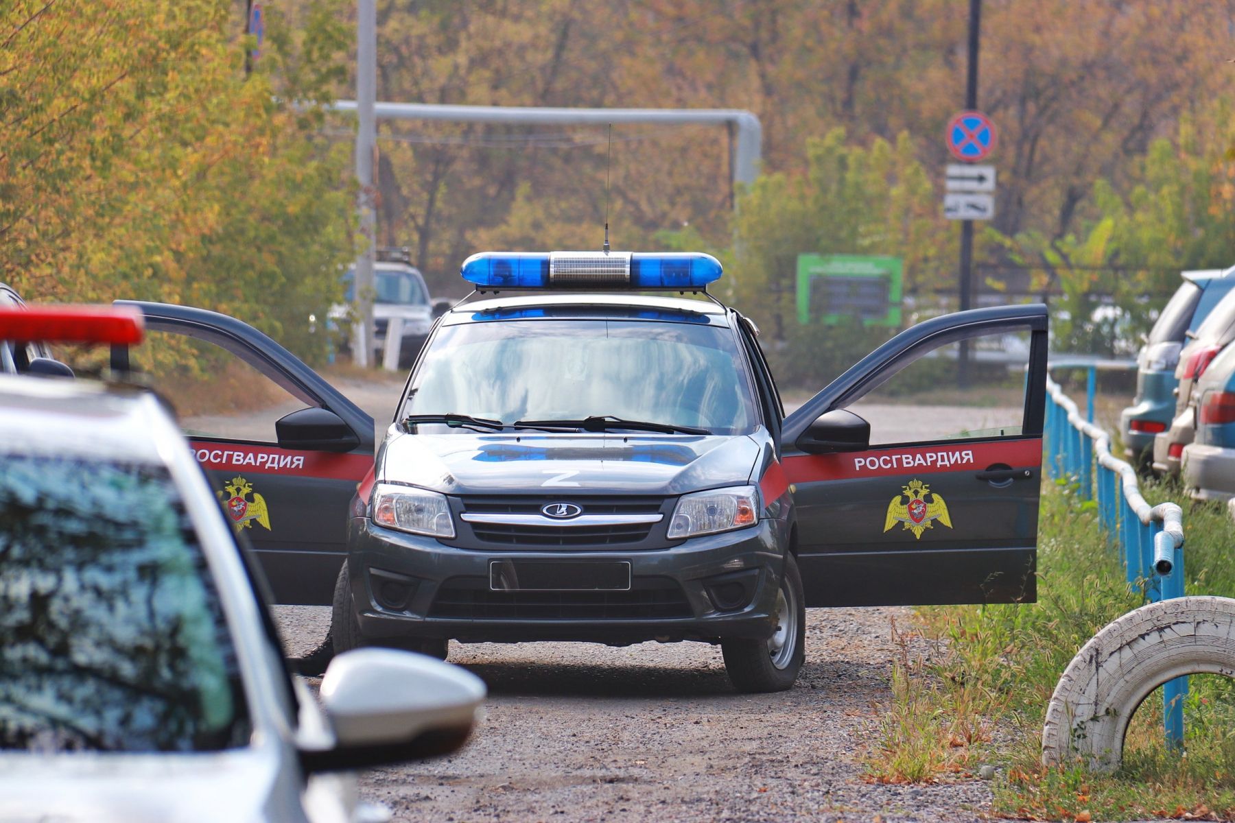 Пожар в промзоне.