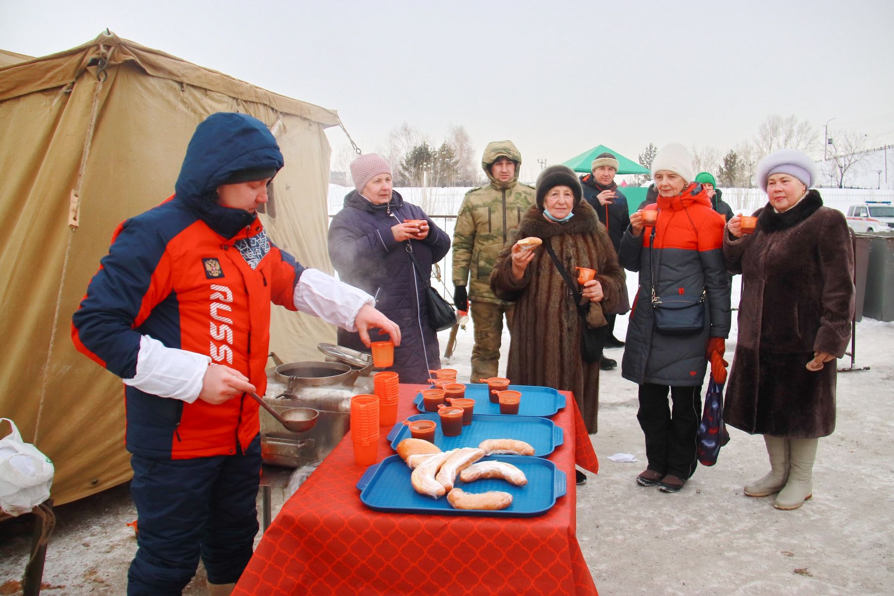Крещение в Бийске. 2023 год.
