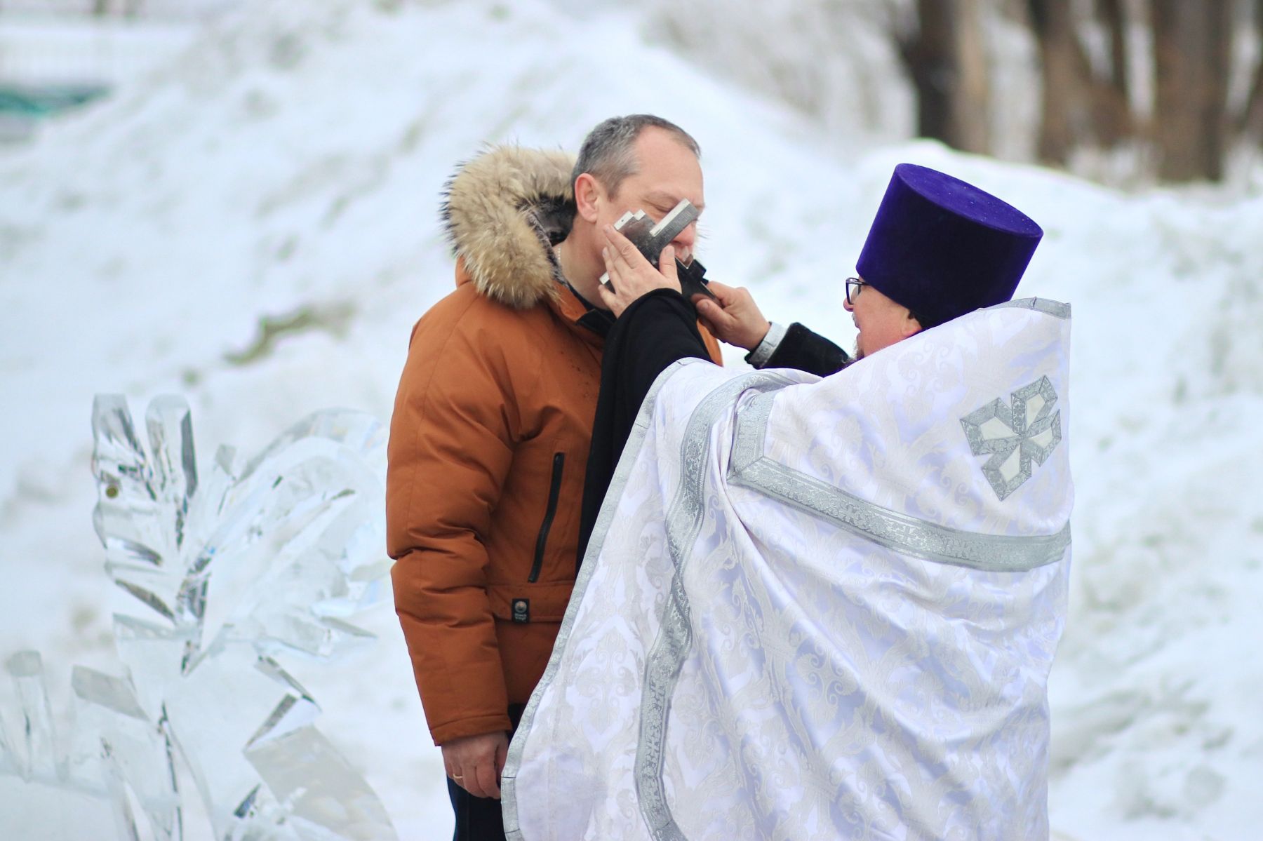 Крещение в Бийске. 2023 год.