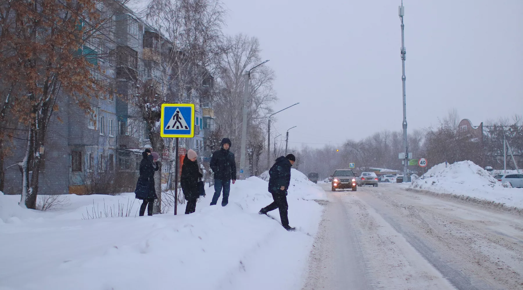 Пешеходный переход по ул. Советской