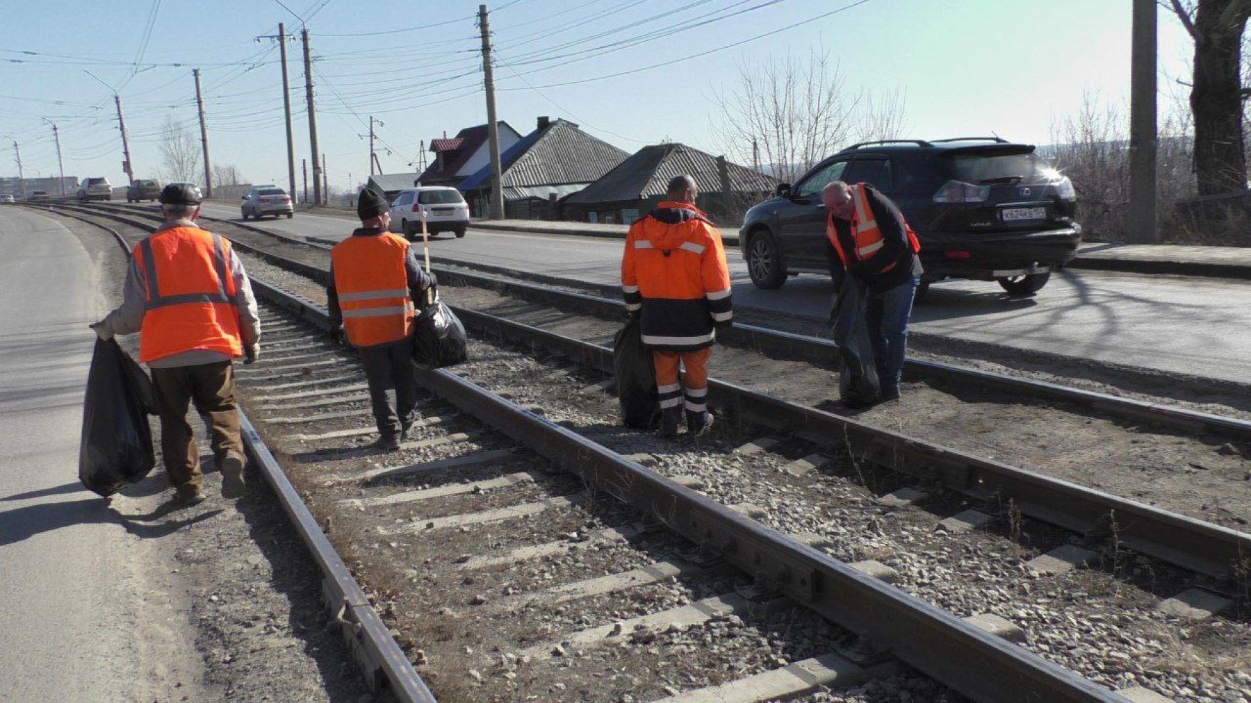 Субботник в городе