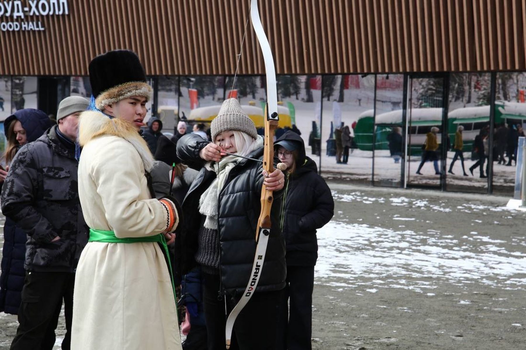 Во время празднования фестиваля "Манжерок ФЕСТ"
