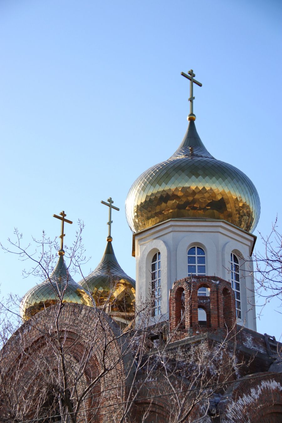 Строительство храма Святителя Николая Чудотворца