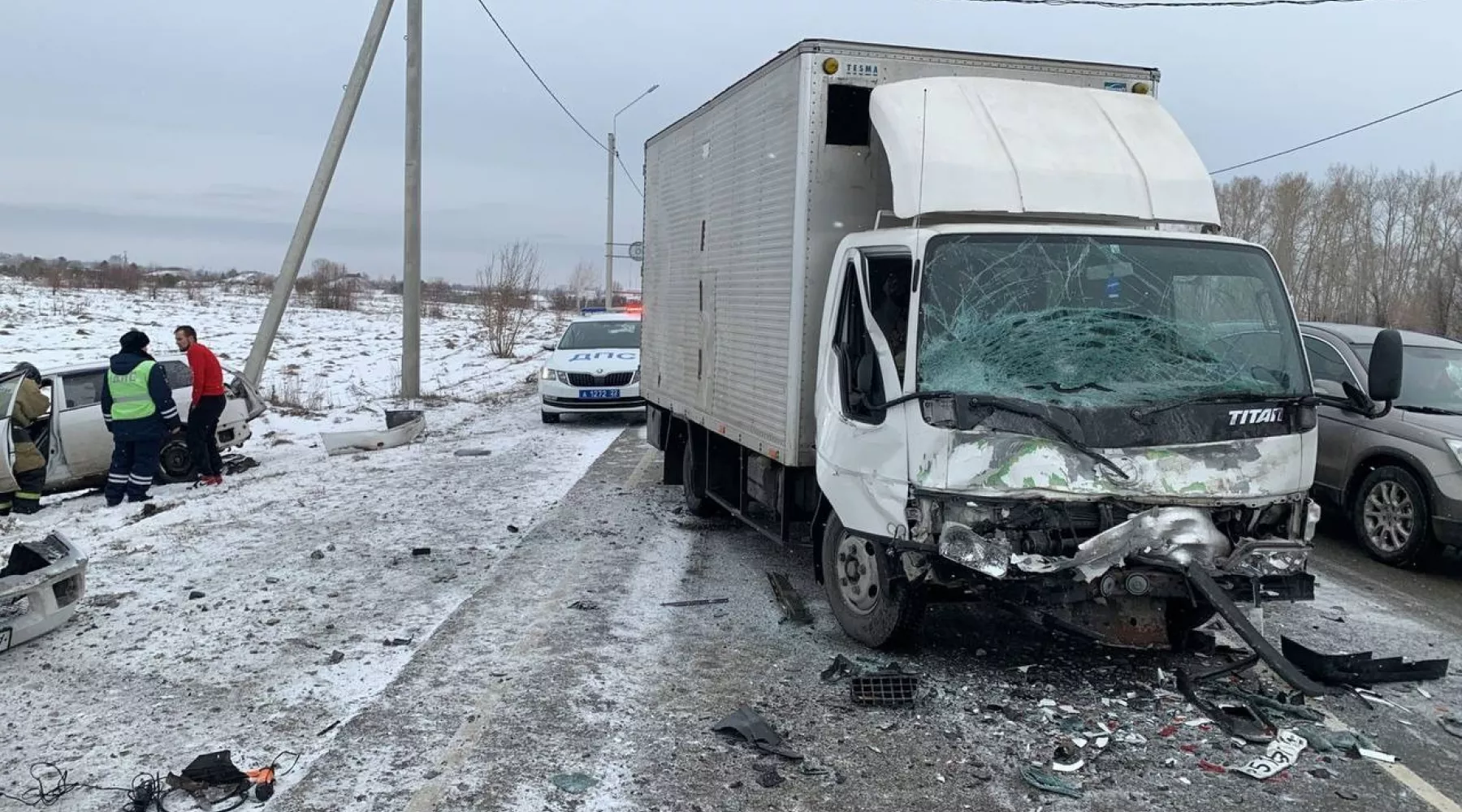 ДТП в Шубенском, 17 апреля