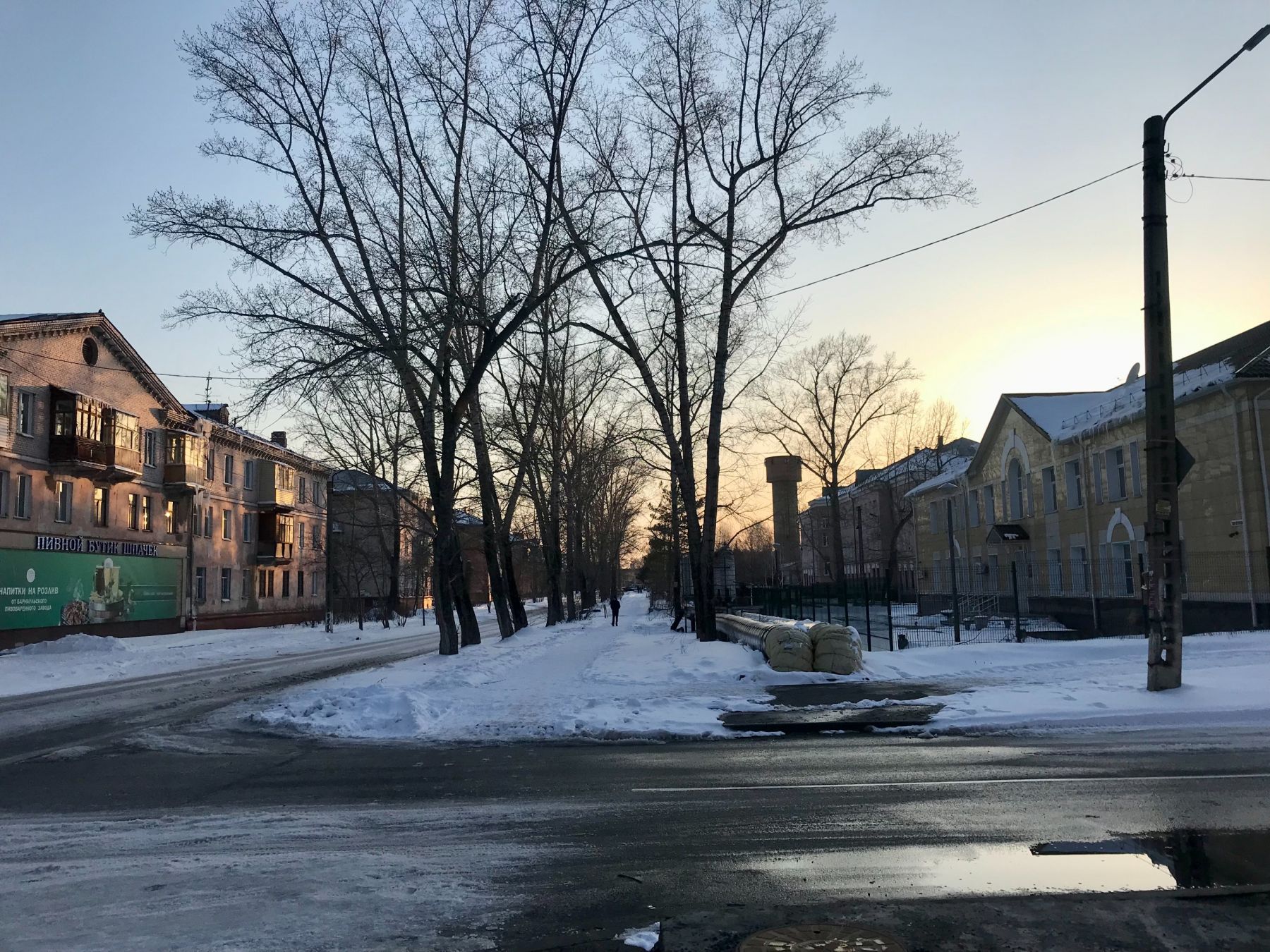 Перекресток Горно-Алтайская-8 Марта