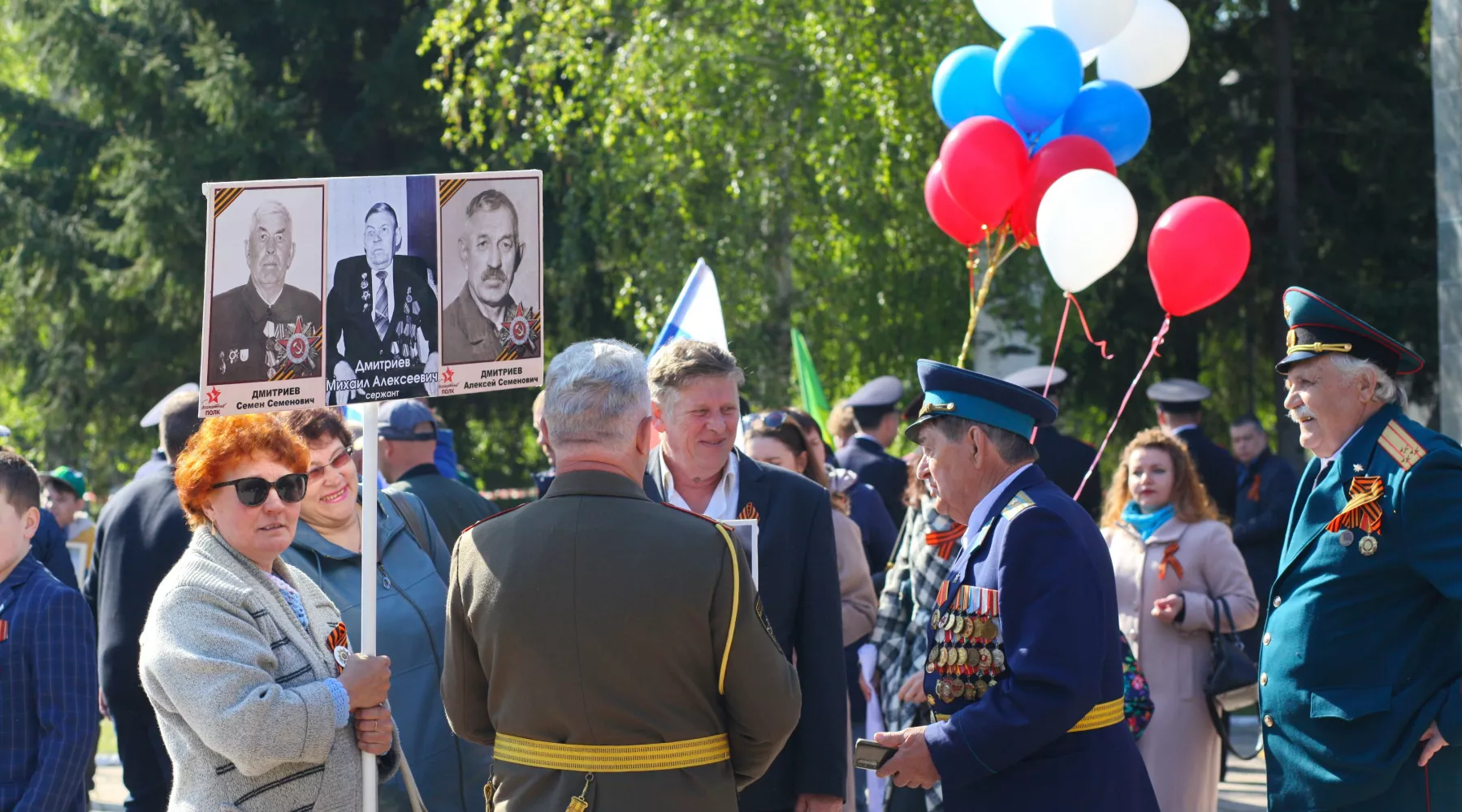 9 мая. Церемония возложения венков