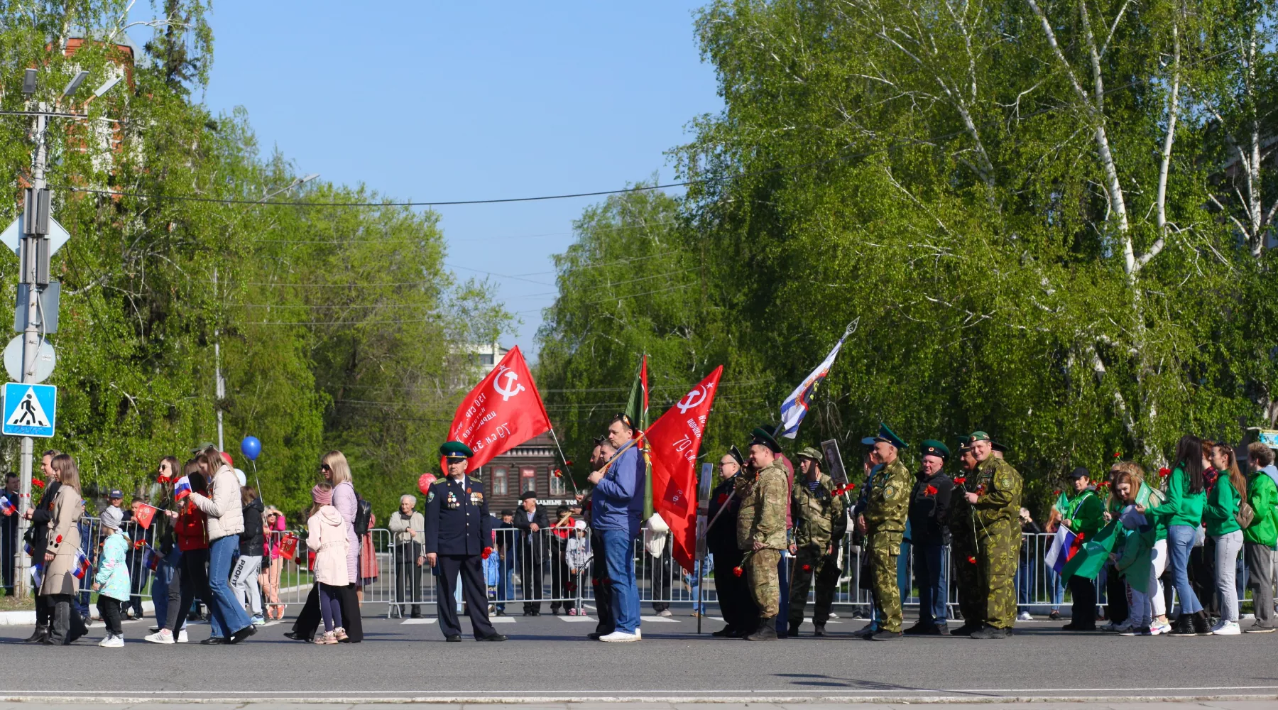 9 мая. Церемония возложения венков