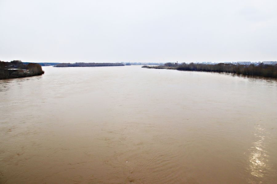 Река Бия 1 мая 2023 года