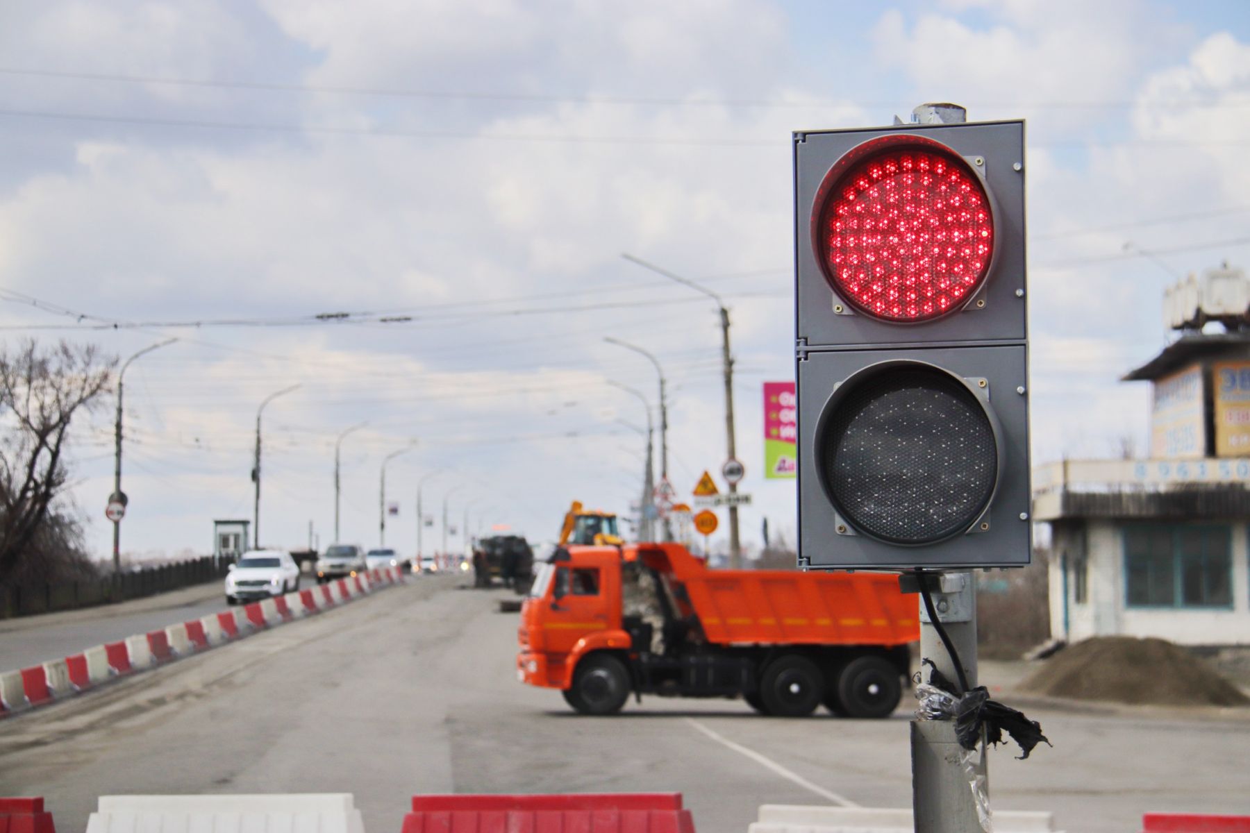 Ремонт коммунального моста, 2023 год.