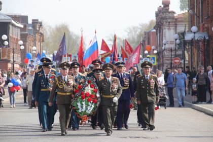 Бийск празднует 9 Мая