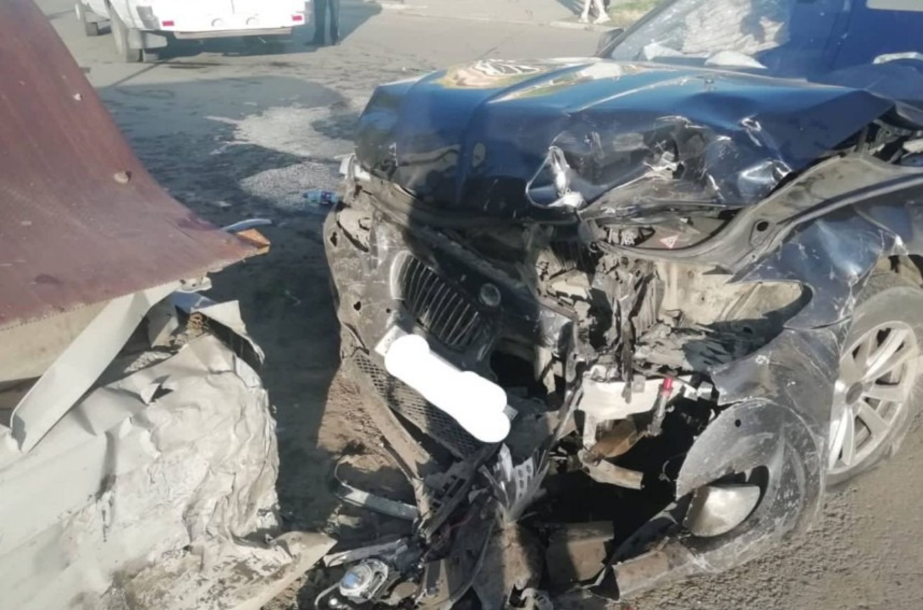 ДТП в Бийске в пер. Коммунарский 2 июля 2023 года 