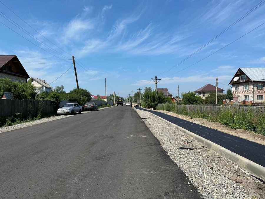 Ремонт улицы Ташкентской в поселке Сорокино