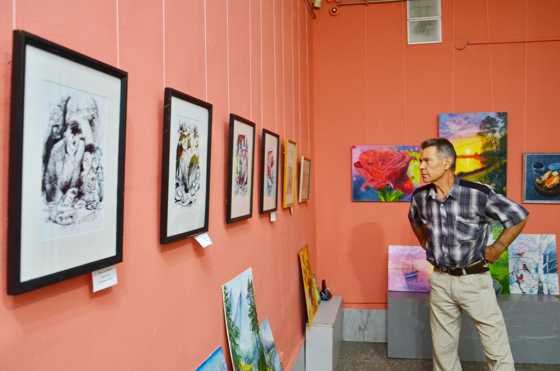 Благотворительная выставка.