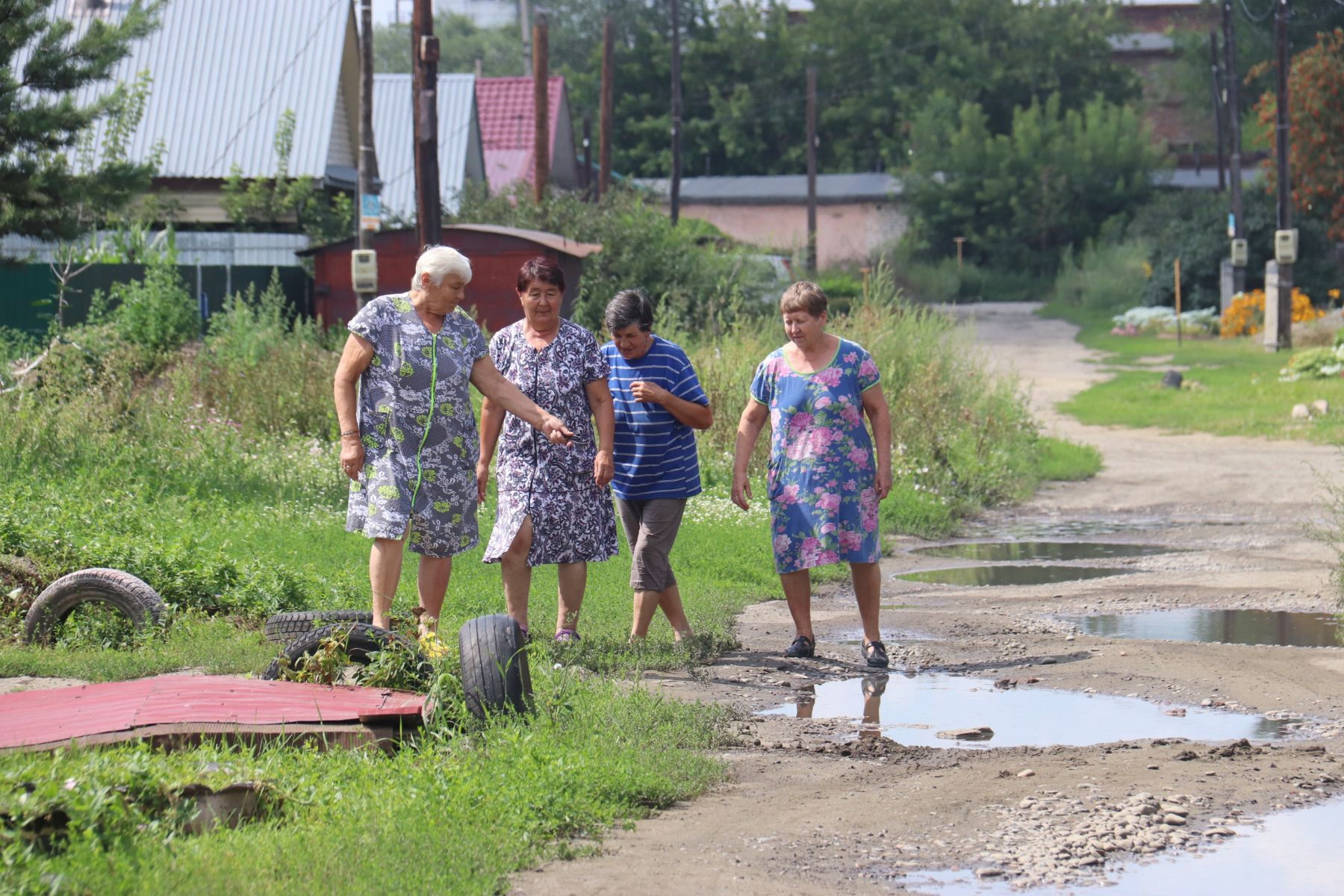 Бийск, пер. Тихий. Проблема с канализацией.