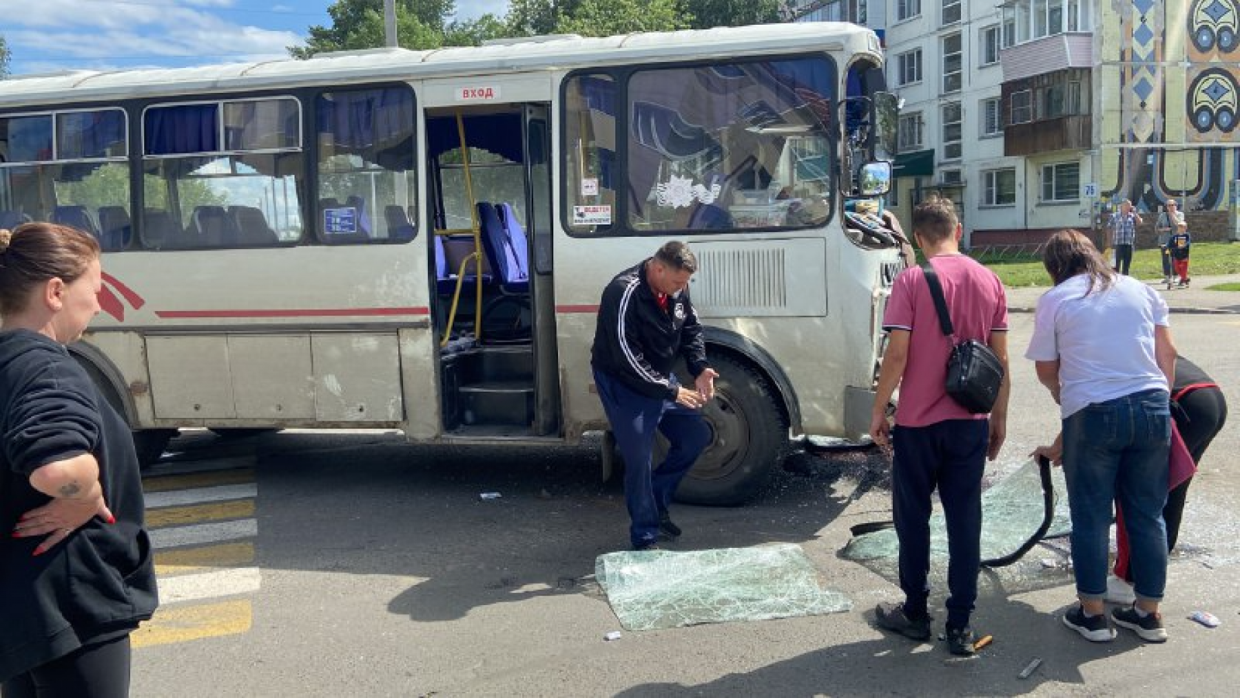 ДТП на ул. Ленинградской.