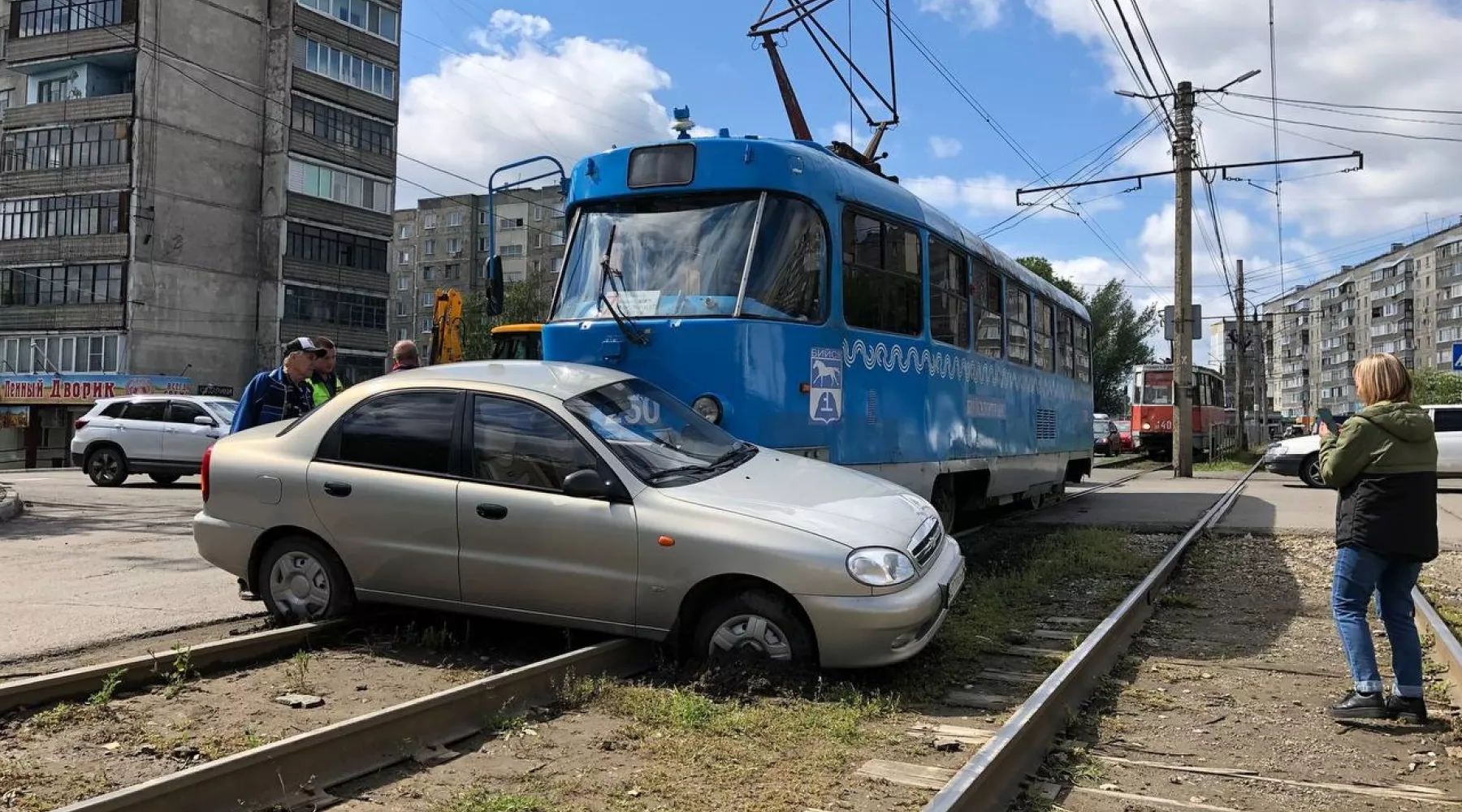 ДТП на Табачке в Бийске