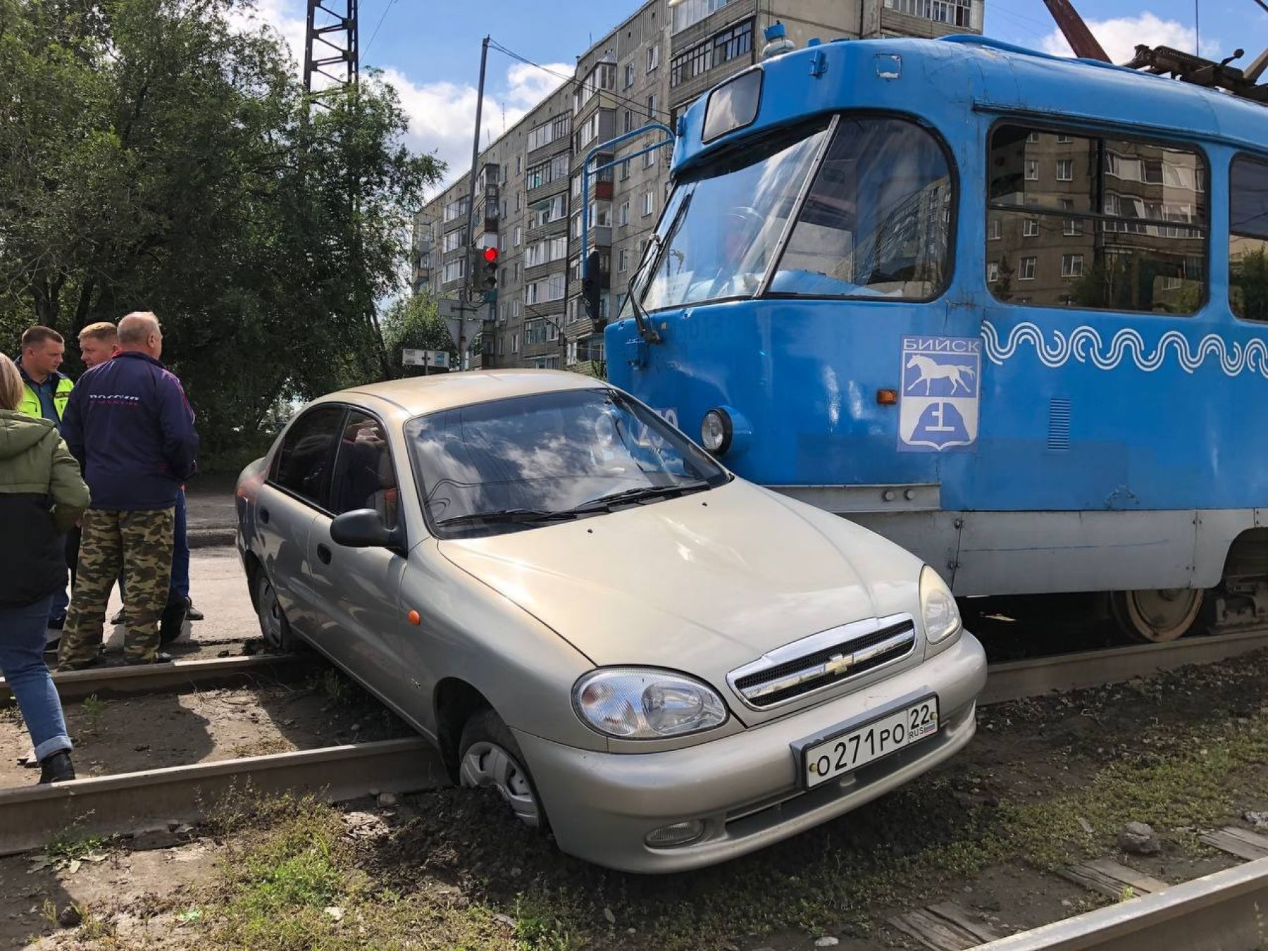 ДТП на Табачке в Бийске