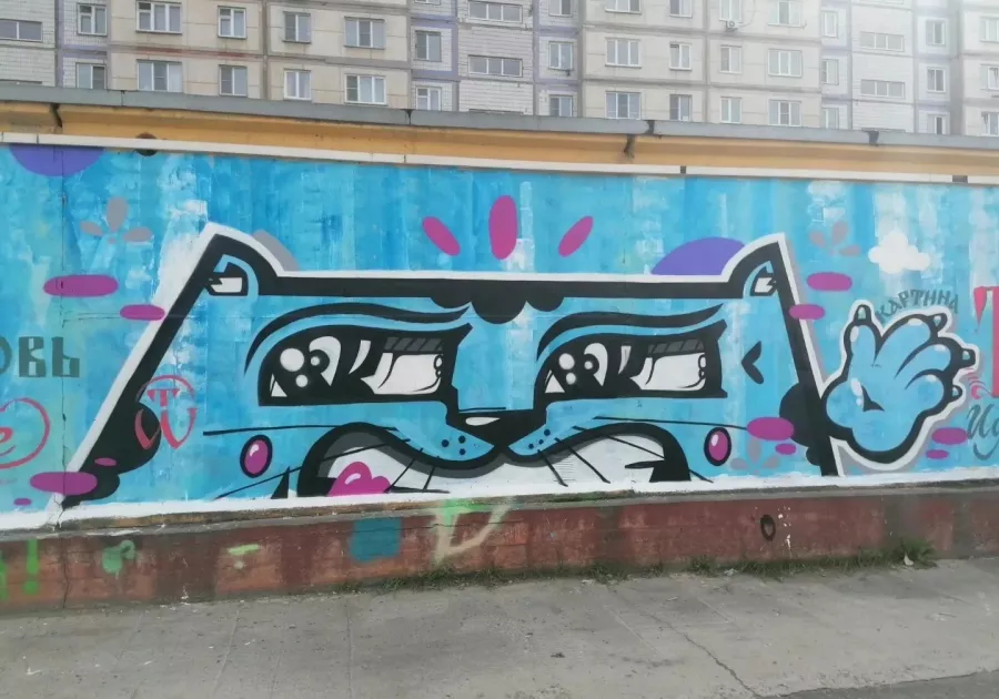 Граффити по ул. Кутузова