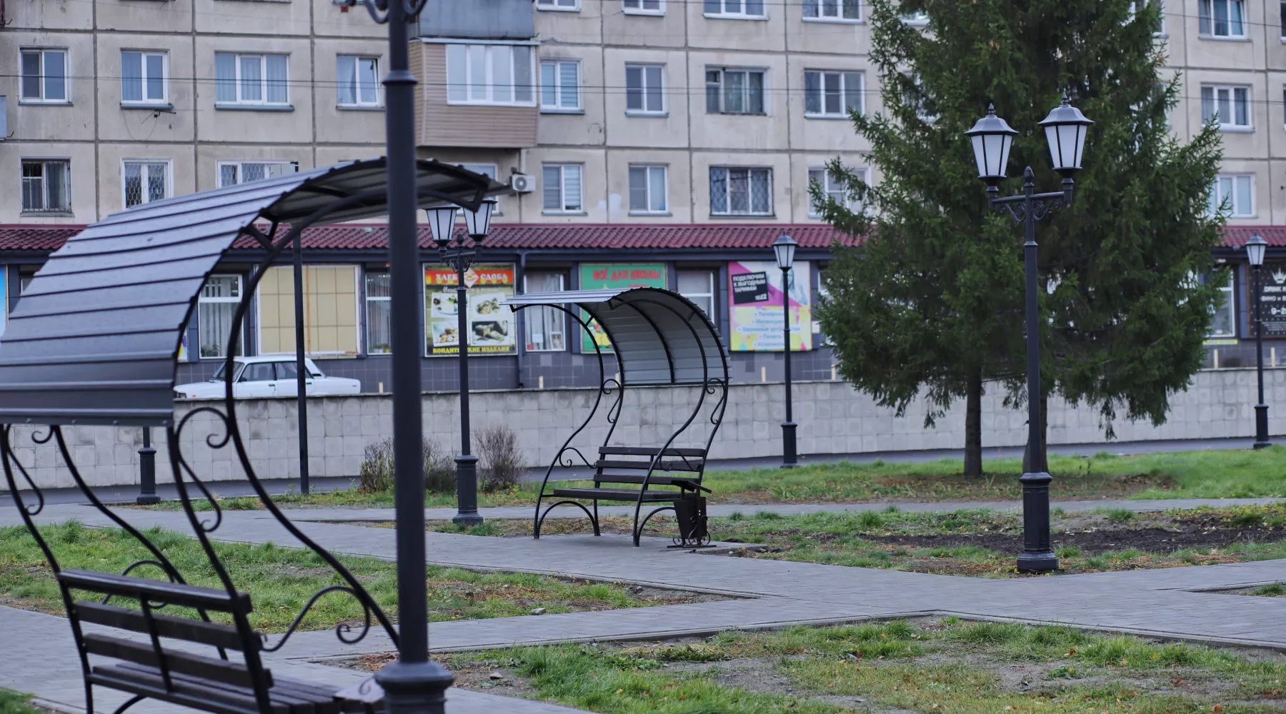 Сквер Ленинградский. 