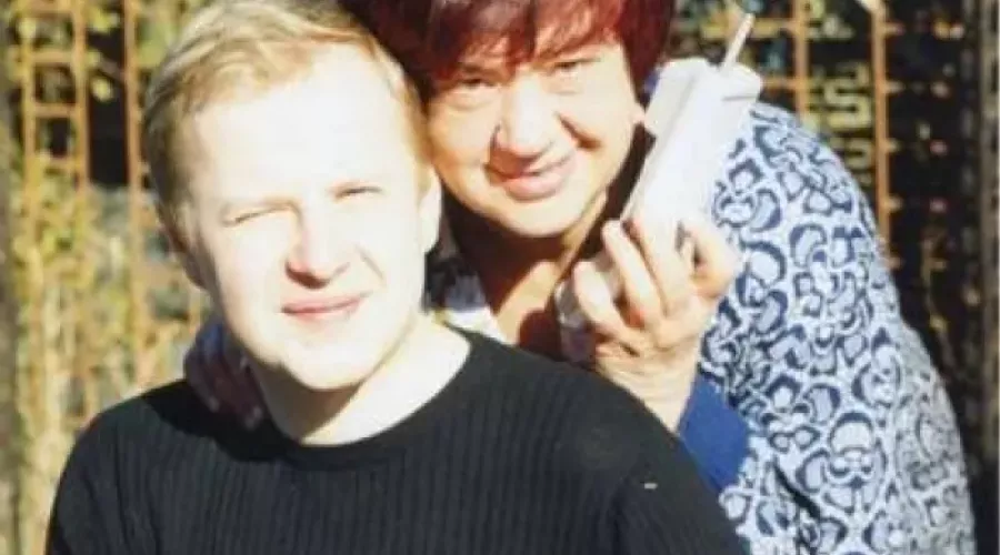Виктор Томенко с мамой