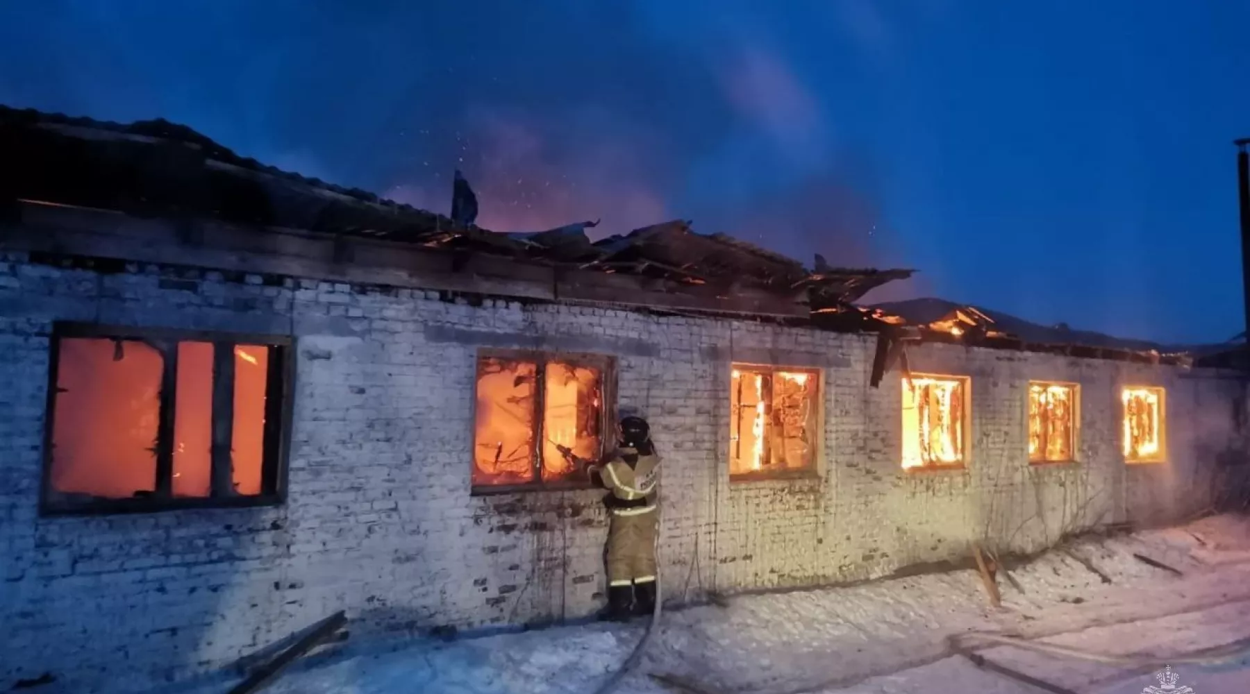 В Бийском районе из пожара спасли 35 животных