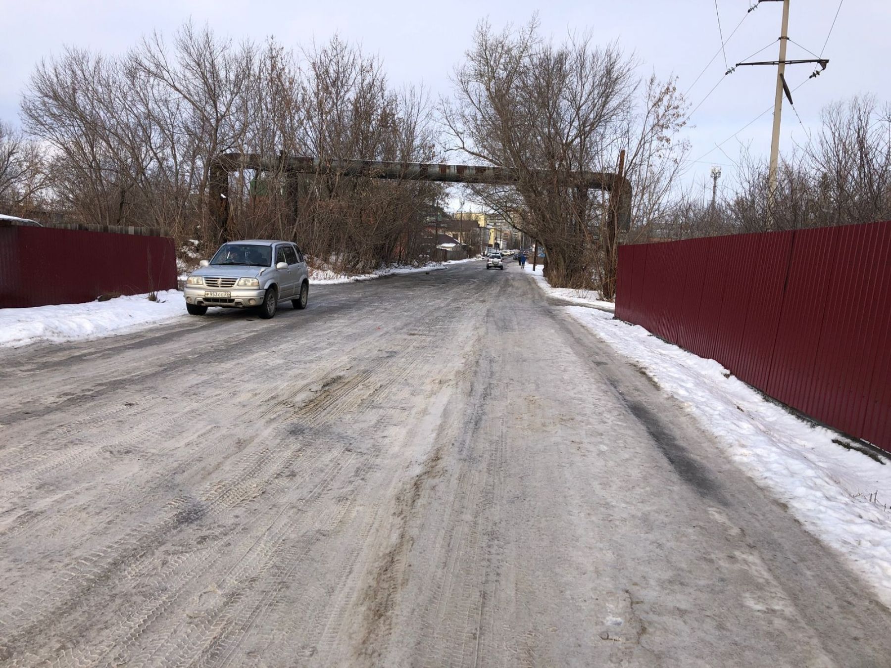 Из-за старой трубы в Бийске топит переулок Кожевенный