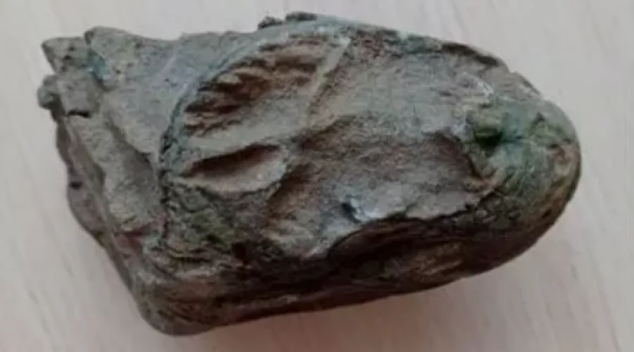 Метеорит, продаваемый в Бийске.