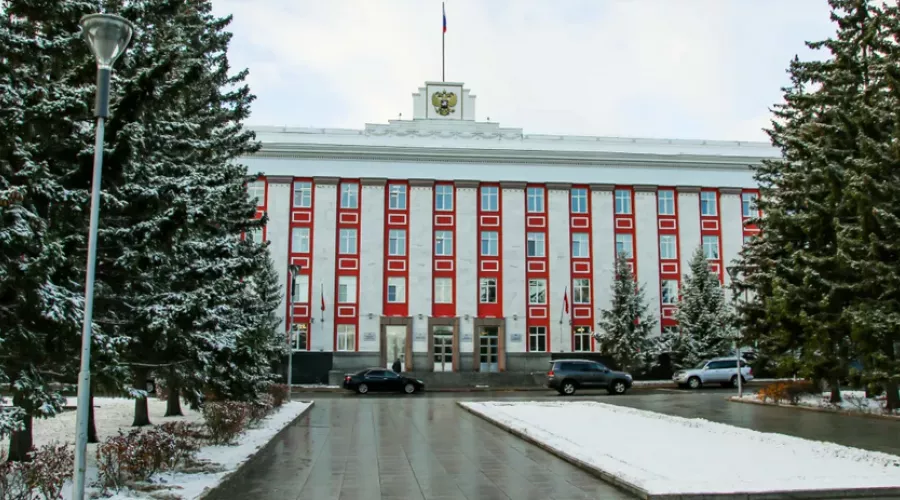 Здание правительства Алтайского края. 