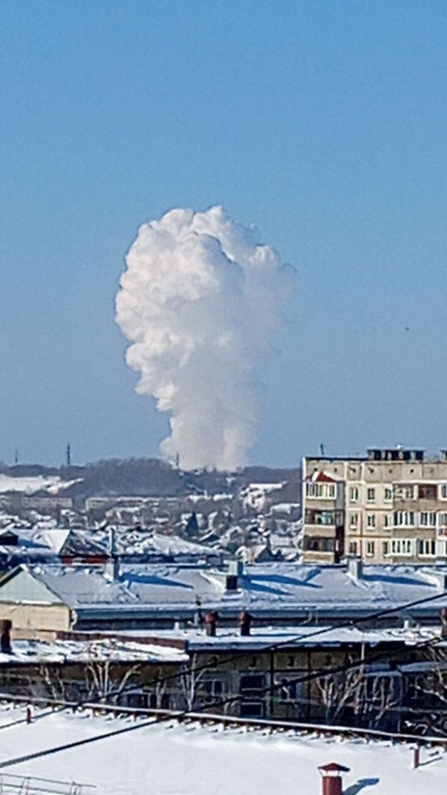 Что-то бумкнуло: бийчане увидели над городом облако как после взрыва