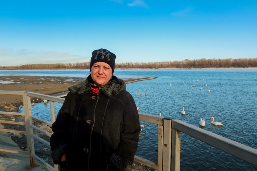 Ольга Корначенко, основатель набережной «Берег надежды», руководитель эколого-волонтерского туристического отряда «Хранители лебедей»