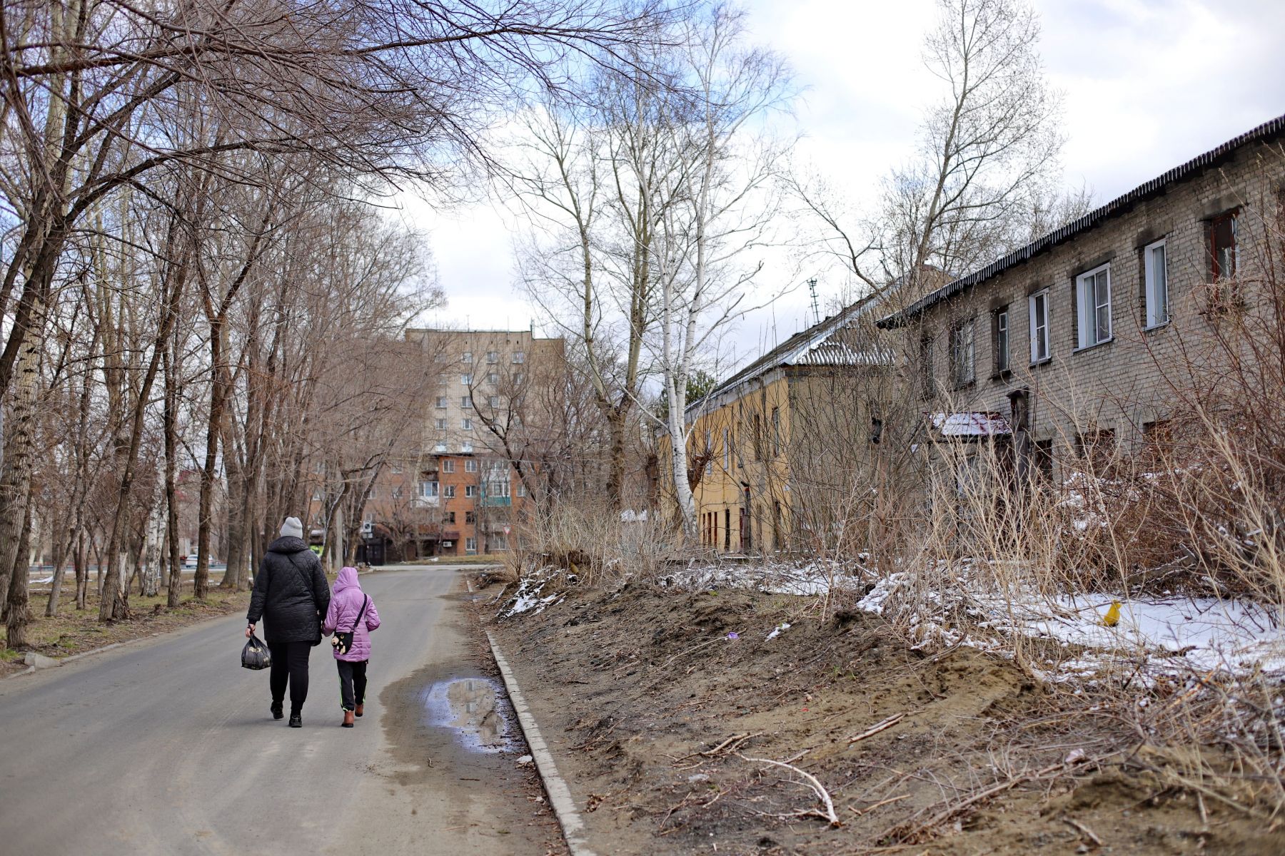 Развалины у политехнического института